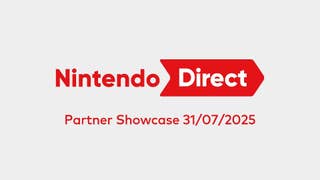A Nintendo Direct title card, with the date 31/07/2025.