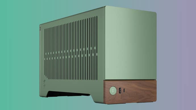 fractal terra pc case in green