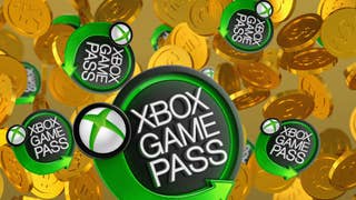 Falling coins and Xbox Game Pass logos