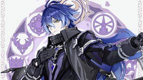 A drip marketing image of Flins in Genshin Impact.