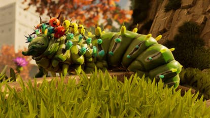 Image of a caterpillar like creature in Grounded 2
