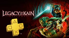 Legacy of Kain: Defiance artwork with PS Plus logo