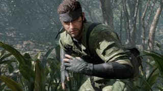 Close up of Snake in camo gear walking through long grass in Metal Gear Solid Delta trailer