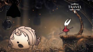 silksong hornet at bellway with bell beast