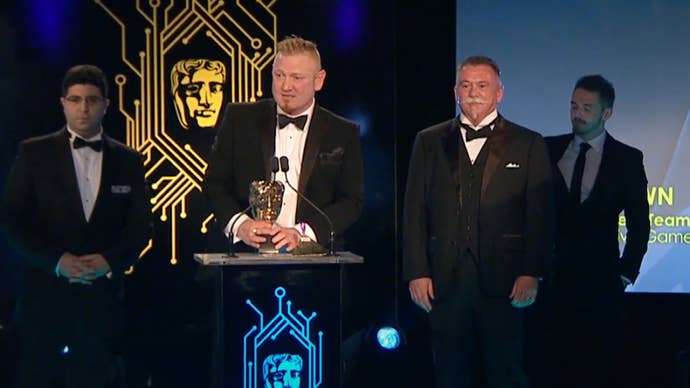 Supermassive onstage at the BAFTA Games Awards 2016.